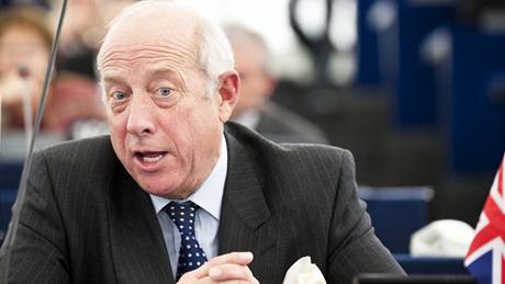 Britský eurposlanec Godfrey Bloom 