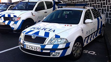 Policejní kodovka na Azorských ostrovech