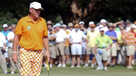 John Daly a jeho putter - po ztrát hráovy hmotnosti nejproblematitjí hl.