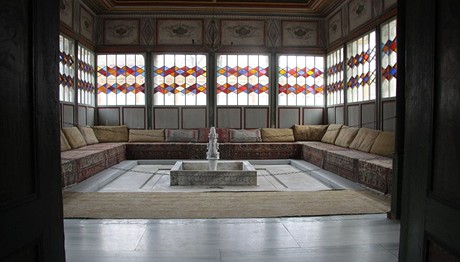 Chánský palác v Bachčisaraji. Zimní zahrada