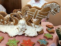 V brnnském hotelu International se konala výstava vánoního cukroví a perník.