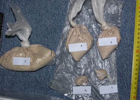 Brnntí policisté nali dva tisíce dávek heroinu