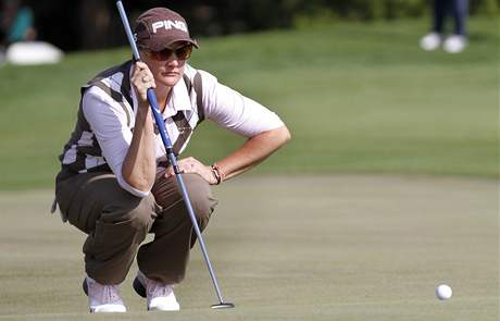 Maria Hjorthov, vtzka LPGA Tour Championship 2010.