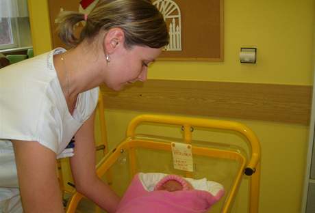 První miminko nalezené 8. prosince 2010 v babyboxu ve Zlín. Dostalo jméno Vrka.