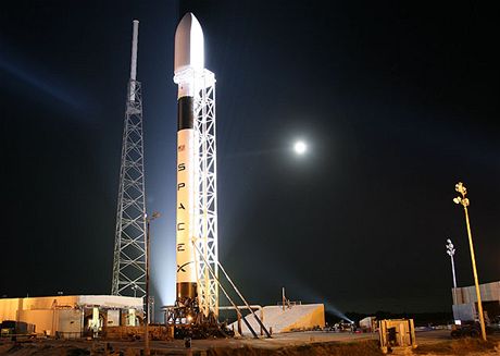 Raketa SpaceX na startu