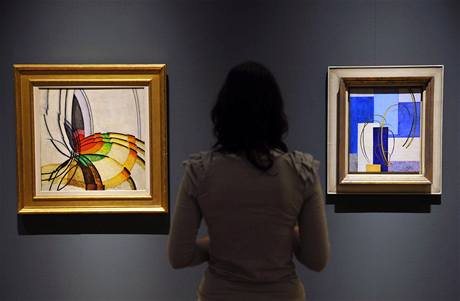 Na pražské výstavě Amadea Modiglianiho jsou k vidění i díla jeho současníků, například Františka Kupky