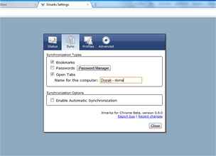 Xmarks Bookmarks Sync 