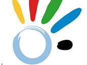 Logo zimní olympiády mládeže.