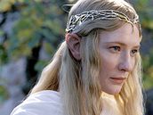 Cate Blanchettov jako Galadriel v Pnovi prsten (2001)