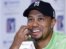 Tiger Woods, tiskov konference ped Chevron World Challenge 2010.