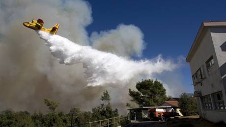 Pomoc pi haení poáru Izraeli nabádlo dvacet stát (3. prosince 2010)