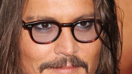 Johnny Depp na premiée snímku Cizinec v New Yorku 