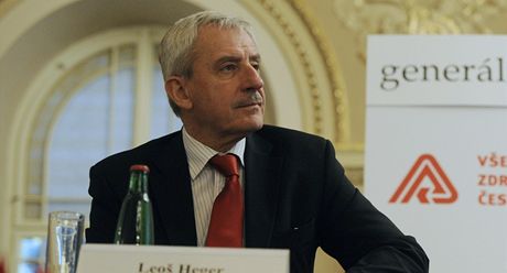 Ministr zdravotnictví Leo Heger