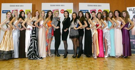 Finalistky esk Miss 2011