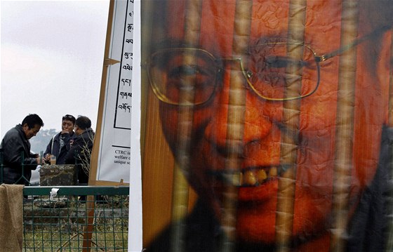Portrét vznného ínského disidenta Liou Siao-poa
