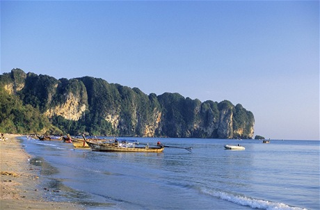 Pl Ao Nang u Krabi na thajskm pobe