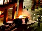 Stockholm výbuch bomby v aut
