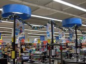 Supermarket Albert o Vánocích. (2009)