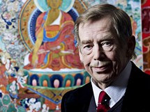 Václav Havel při rozhovoru pro MF DNES.