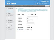 screenshoty router airlive 