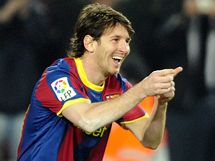 Lionel Messi slav svj gl do st San Sebastianu.