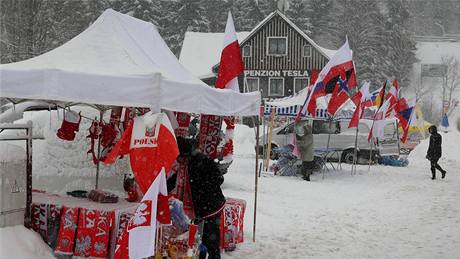 Sv�tový pohár v Harrachov� p�ekazilo po�así