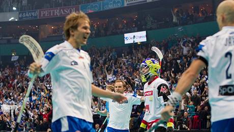 Radost florbalist Finska