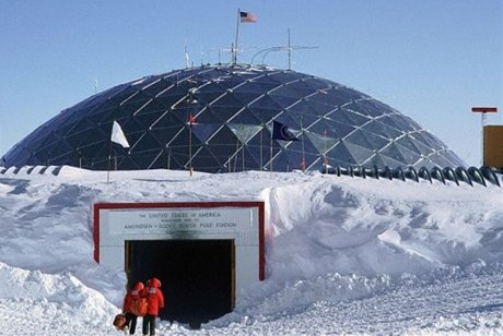 Nová observato se nalézá poblí polární stanice Amundsen-Scott