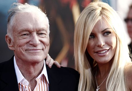 Hugh Hefner a Crystal Harrisová