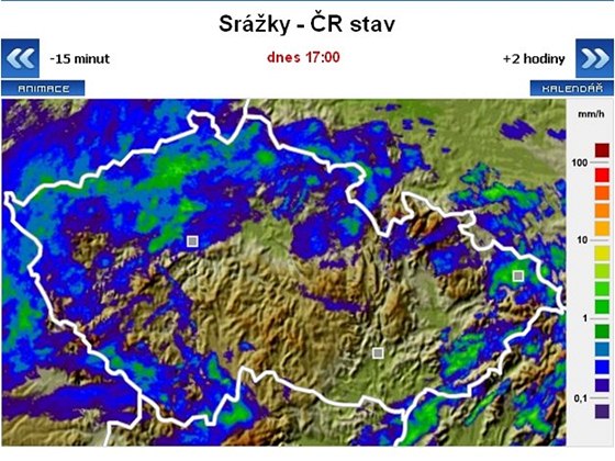 Nad esko se enou sráky, v noci mohou namrzat.