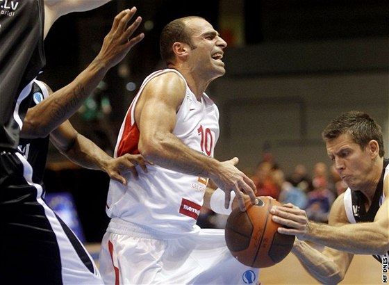 Basketbalistm Nymburka se v posledních zápasech Jadranské ligy nedaí - ilustraní foto.