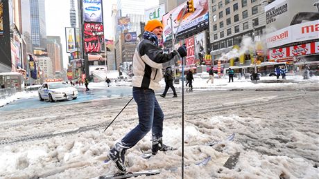 Times Square v New Yorku (27. prosince 2010)