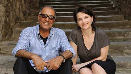 Reisér Abbas Kiarostami s herekou Juliette Binoche