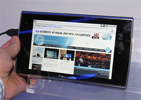 CES 2011 - Tablet Panasonic VieraCast