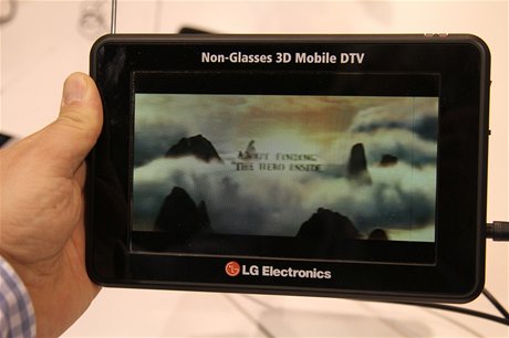 CES 2011 - LG pedstavilo svtov první penosnou televizi Mobile DTV