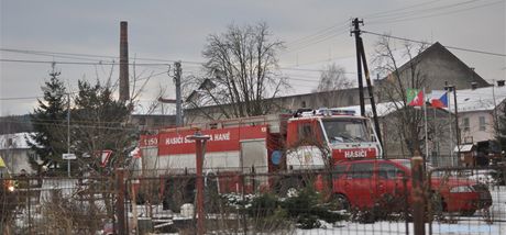 Budova ndra v Drahanovicch, kde pi poru v byt zahynuli dva lid.