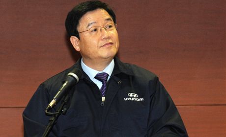 Nový prezident noovické automobilky Hyundai Kang Ho Don.