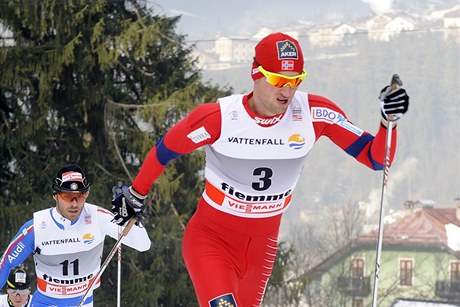 VTZ. Nor Petter Northug vyhrl 7. etapu Tour de Ski ve Val di Fiemme.