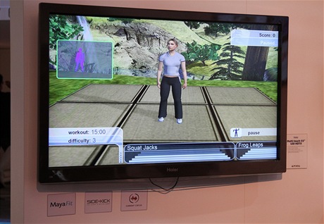 CES 2011 - PrimeSense - vypustil vlastn Kinect. Haier dodal multidotykov displej/televizi. 