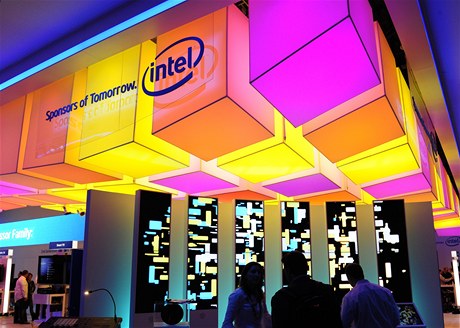 Stánek společnosti Intel na veletrhu CES 2011