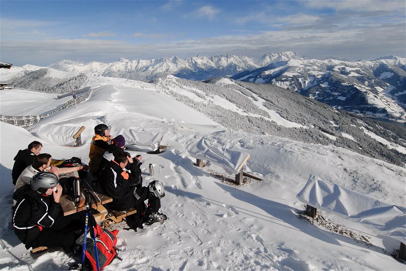 Zell am See, piknik ve 2000 m