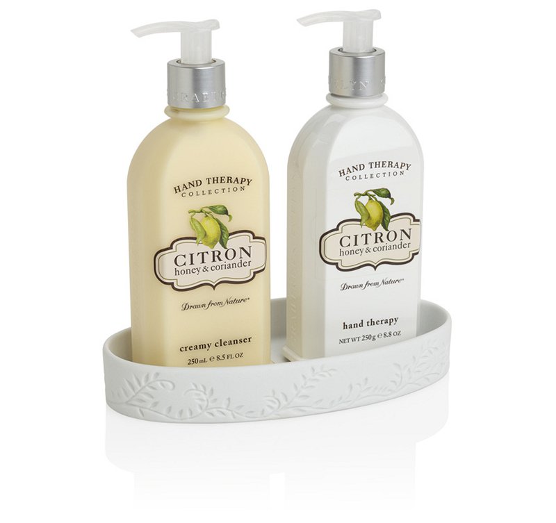 Krémové tekuté mýdlo a krém  na ruce s obsahem medu a citrónu, Crabtree&Evelyn