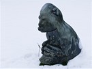 Venkovní expozice, kde najdete sochy také,  je pístupná v zim zdarma