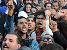 Nespokojení Tunisané vyšli do ulic, protestují proti vysoké nezaměstnanosti.