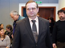 Filozof Betislav Horyna u Mstskho soudu v Brn
