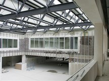 Pohled na interiér Centra technického vzdělávání v Ostrově. 