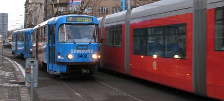 Omezení se dotklo tramvajových linek 6, 12, 14 a 20. (Ilustraní snímek)