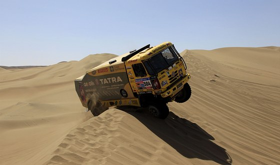 Ale Loprais v osmé etap Rallye Dakar