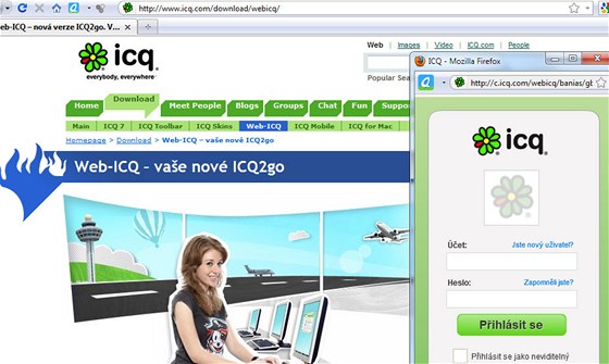 ICQ mní v esku partnera