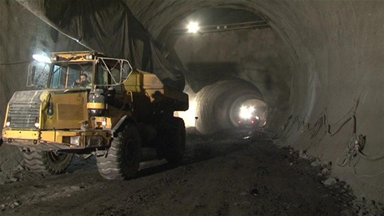 Stavba tunelu Blanka se prodraí. Ilustraní foto